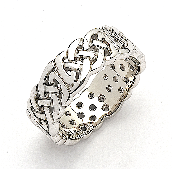 Buy Celtic Ring-silver,yellow,white gold on your Irish Jewelry eshop