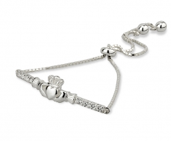 Claddagh Silver Bracelet