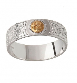 Celtic Ring-Silver & Gold