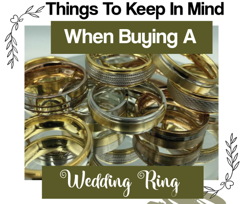 Things to Keep in Mind WHile Buying a Wedding Ring - Infograph