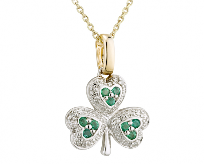 A pendant designed by an Irish jewellery designer