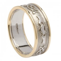 Claddagh & Celtic Knot Ring Set
