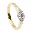 Diamond Trinity Engagement Rings