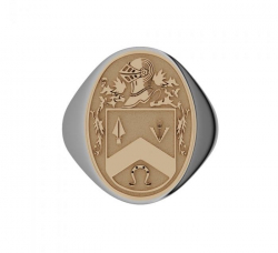Gents Coat of Arms Ring